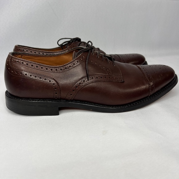 ALLEN EDMONDS Sanford Brown Sz 10 C - Picture 3 of 14